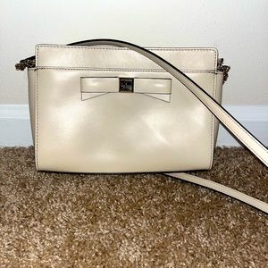 Kate Spade Genuine Leather Small Bow Purse